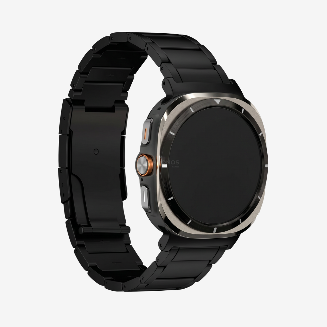 Titanium Band T01 for Samsung Galaxy Watch Ultra - Black Titanium - Watch Band