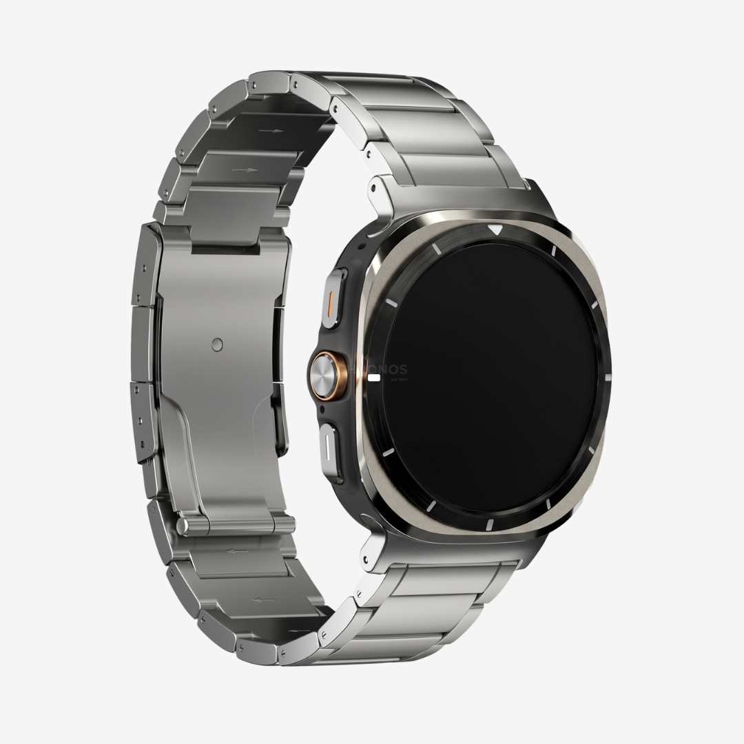 Titanium Band T01 for Samsung Galaxy Watch Ultra - Natural Titanium - Watch Band