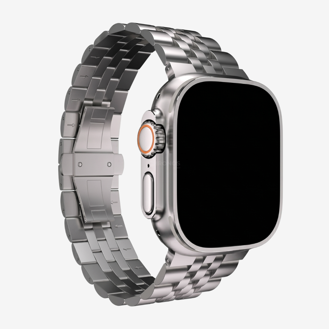 Titanium Band T05 - Natural Titanium / 46mm - Watch Band