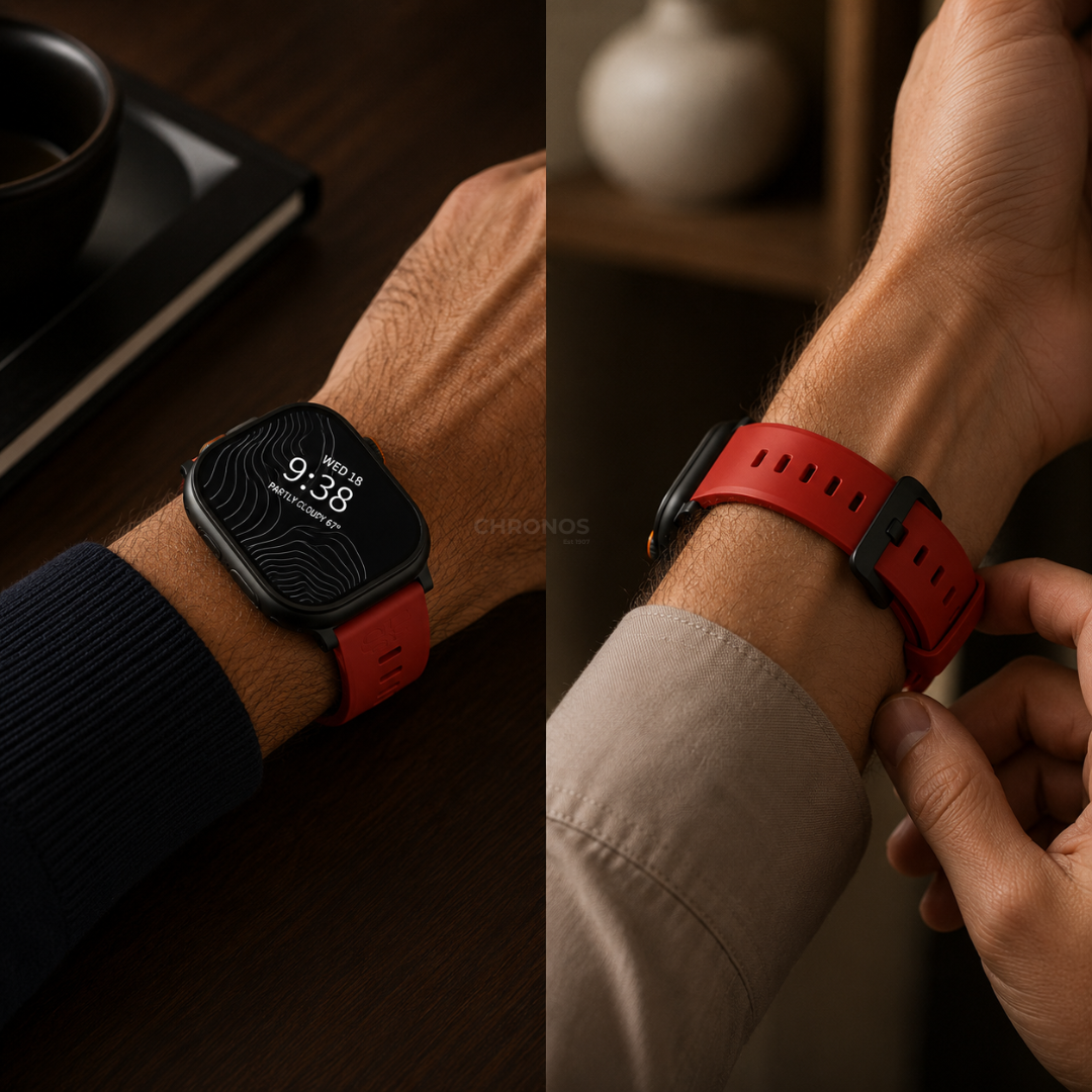 Ultra-Wide Sports Band For Apple Watch Ultra - Watch Band