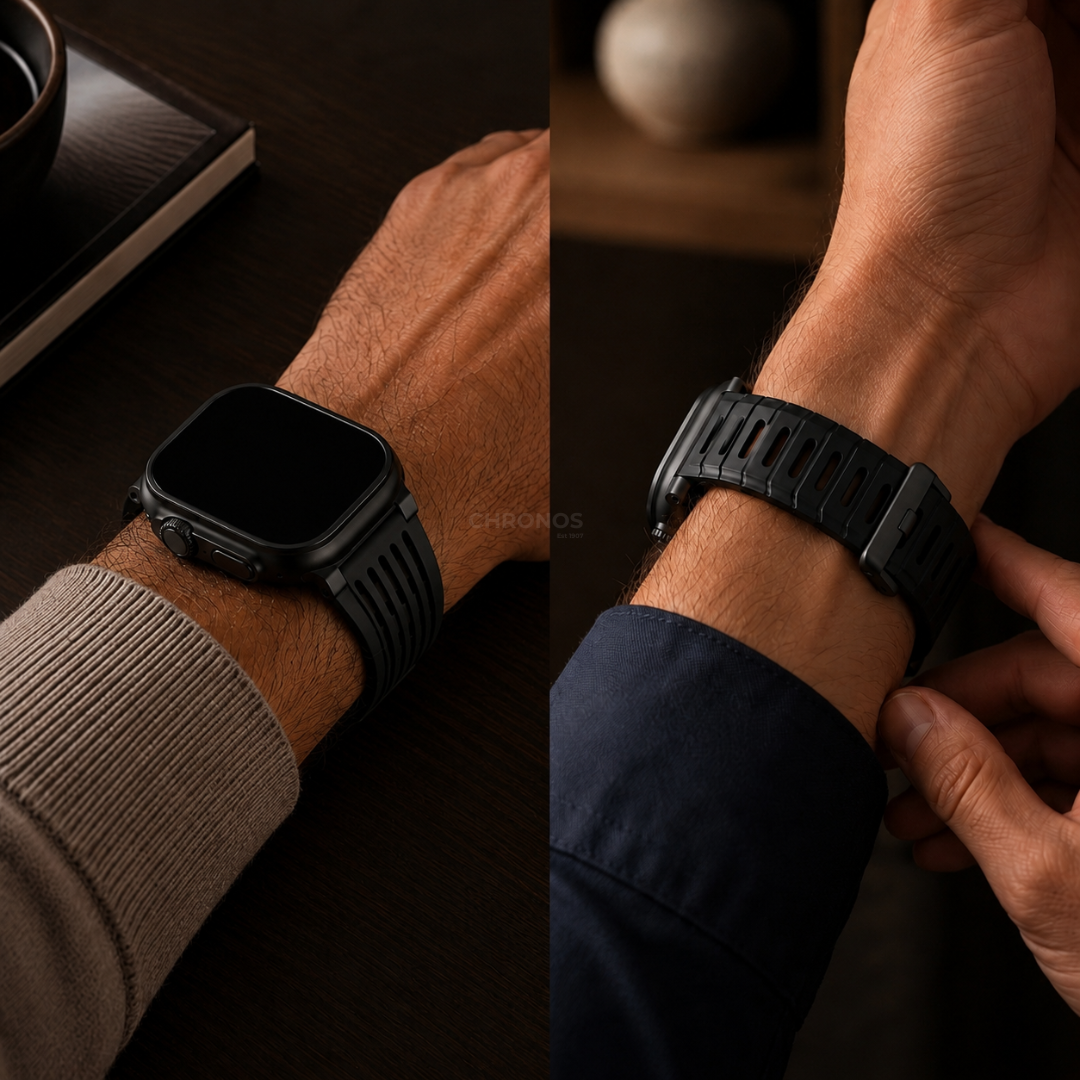 Ultra-Wide Ventilated Sport Band - Watch Band