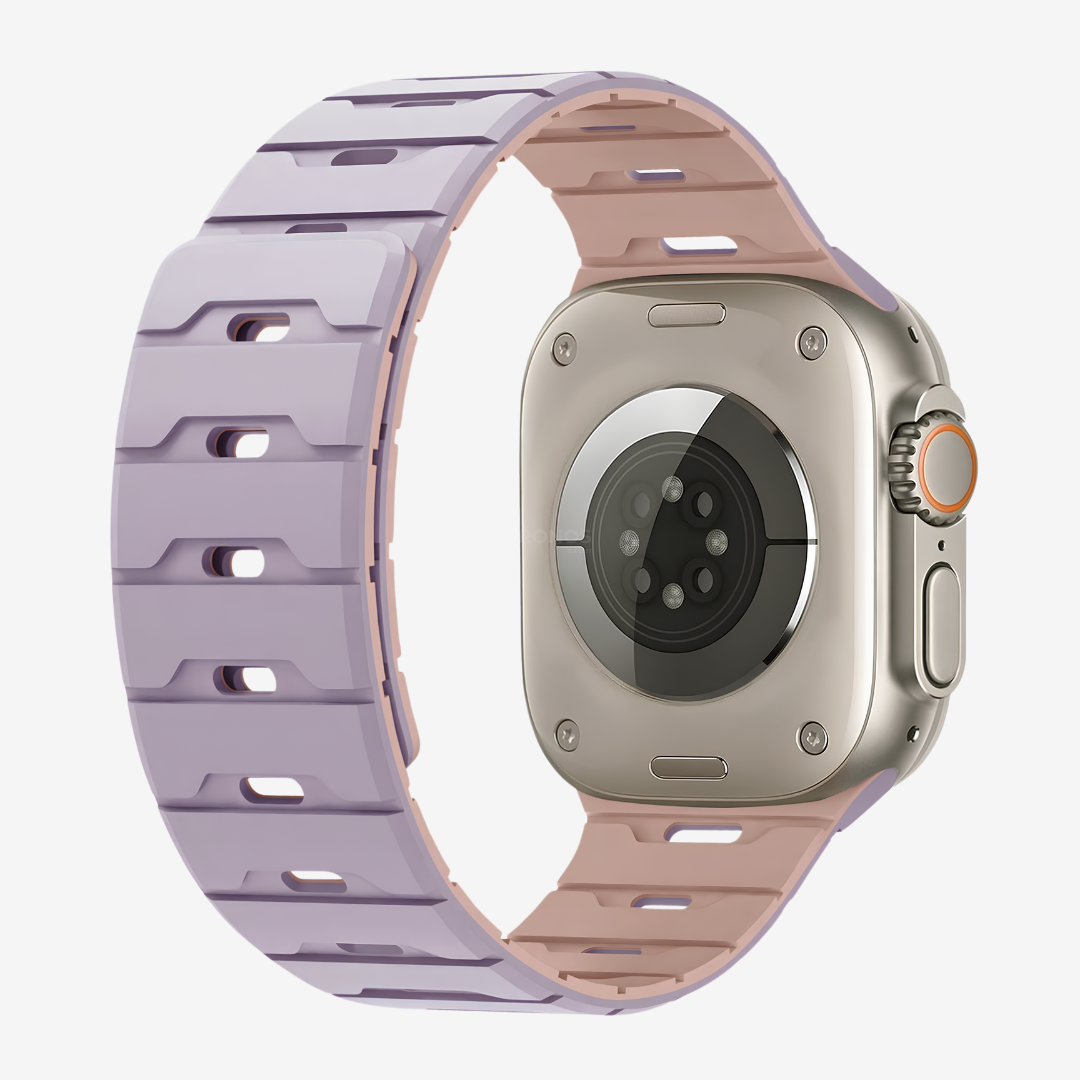 Ventilated Magnetic Band For Apple Watch - Light Purple / 42mm/41mm/40mm - Watch Band