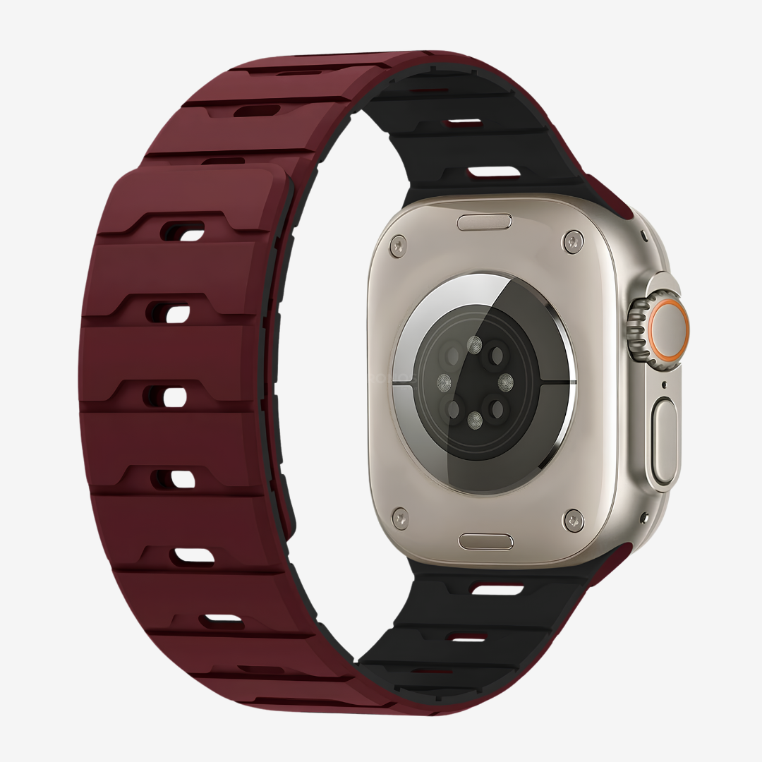 Ventilated Magnetic Band For Apple Watch - Red / 42mm/41mm/40mm - Watch Band