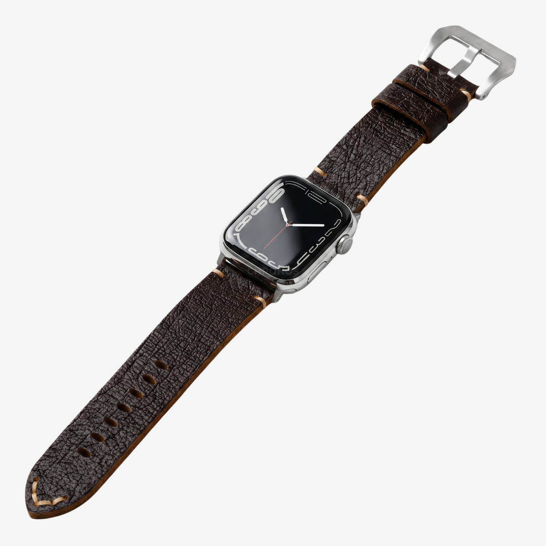 Vintage Horween Leather Strap For Apple Watch - Watch Band