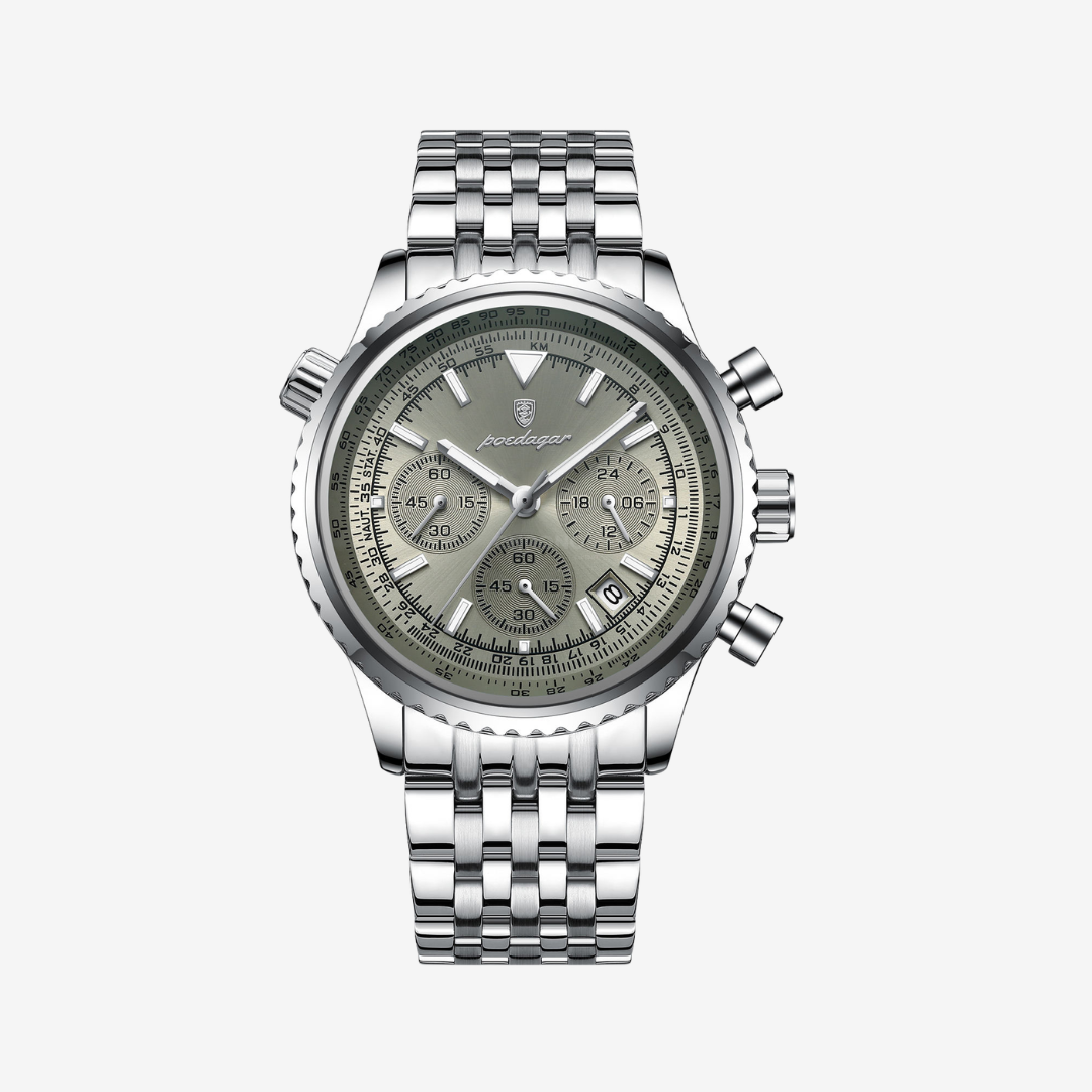 Watch – Adriano – 42mm - Silver - Watch