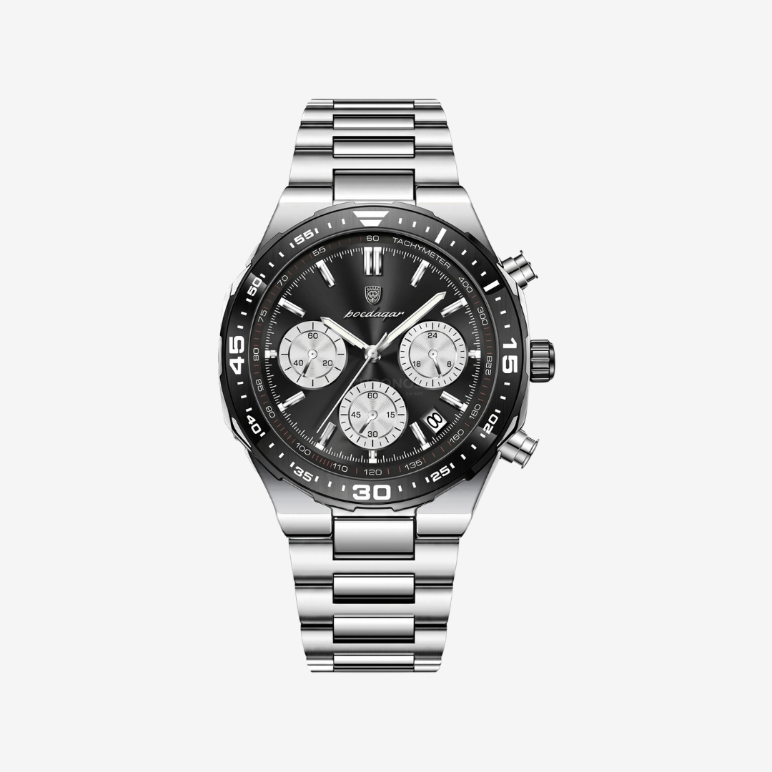 Watch – Alessandria – 42mm - Black-Silver - Watch