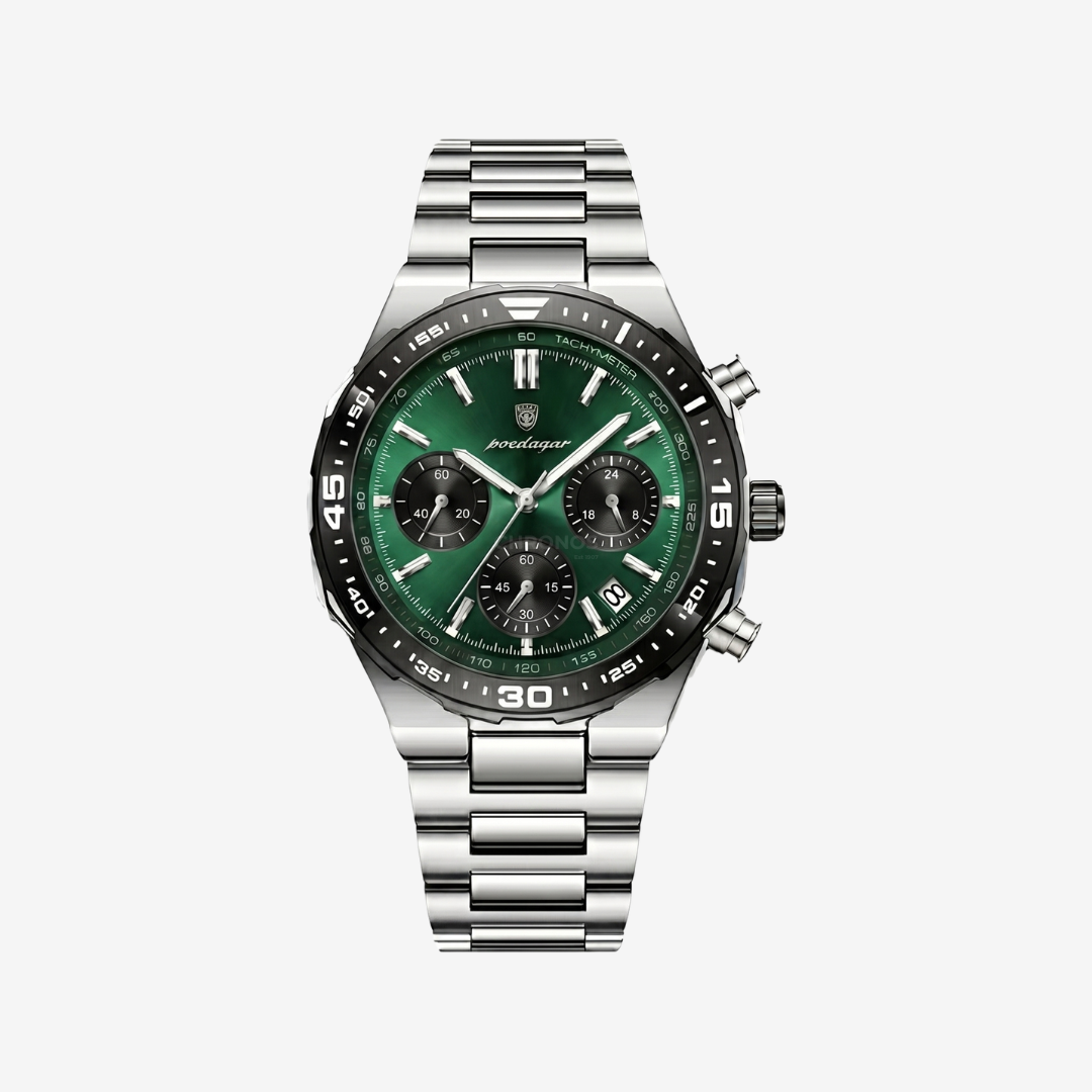 Watch – Alessandria – 42mm - Green-Silver - Watch
