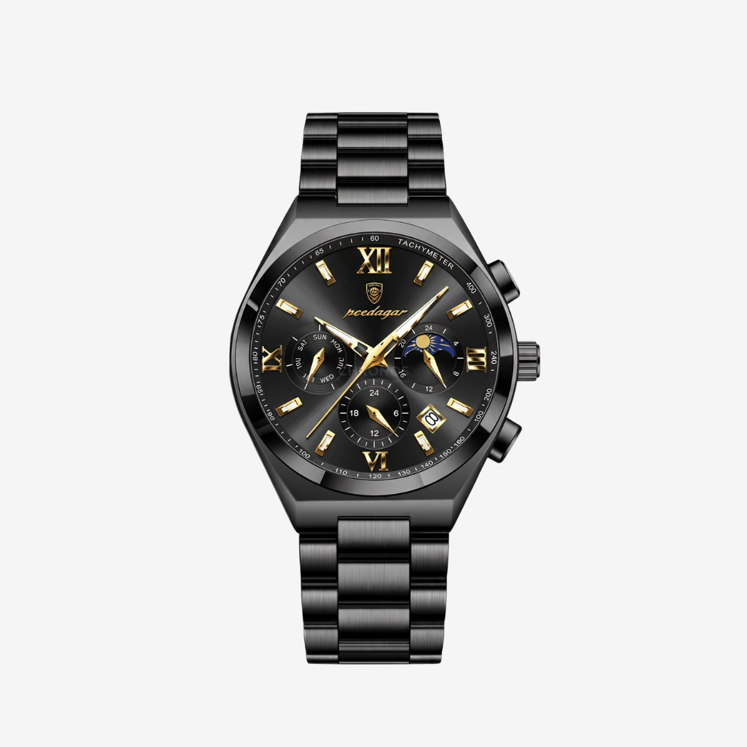 Watch – Ancona – 44mm - Black - Watch