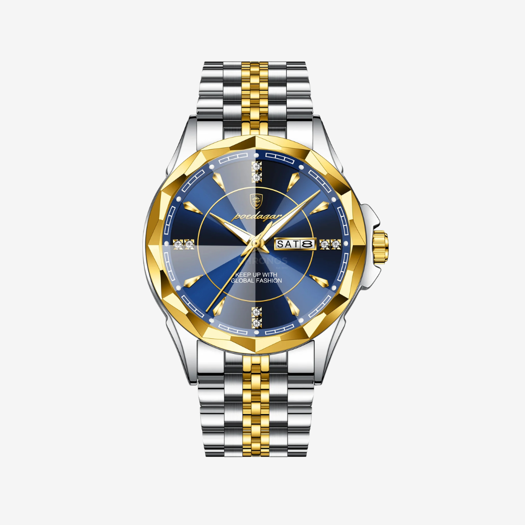 Watch – Aosta – 42mm - Gold Blue - Watch