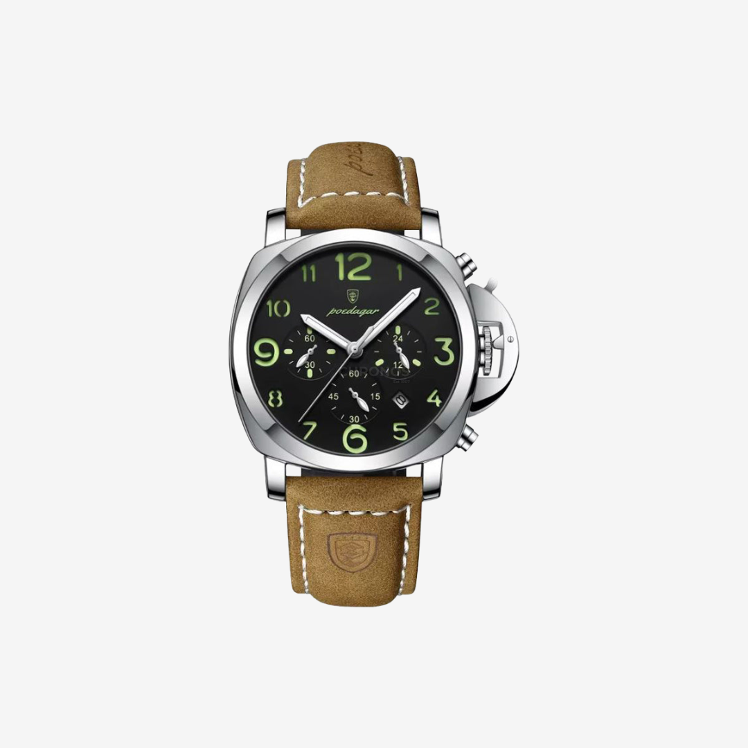 Watch – Belluno – 42mm - Silver Black - Watch
