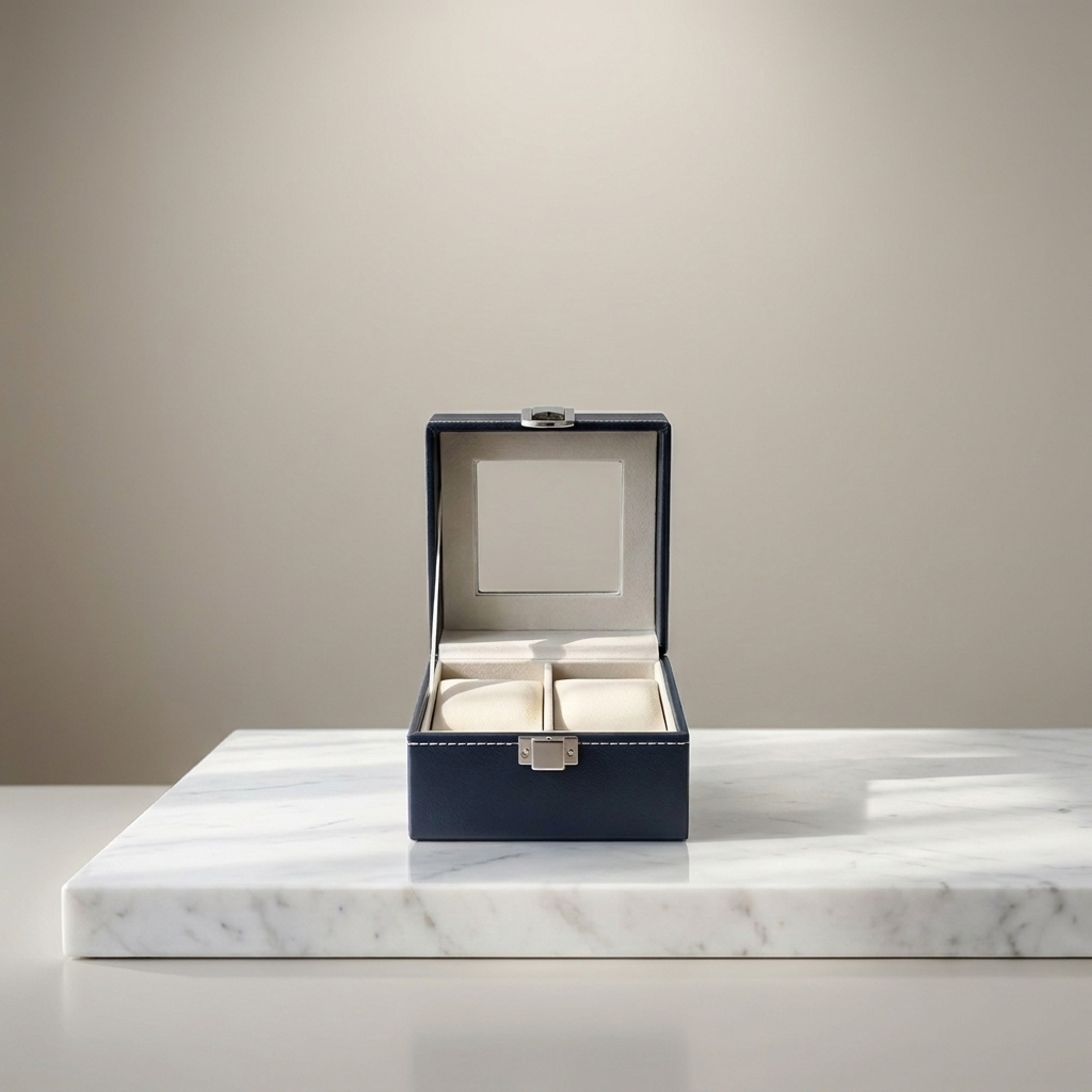 Watch Box – Black Reserve 2 Slots - Watch Box