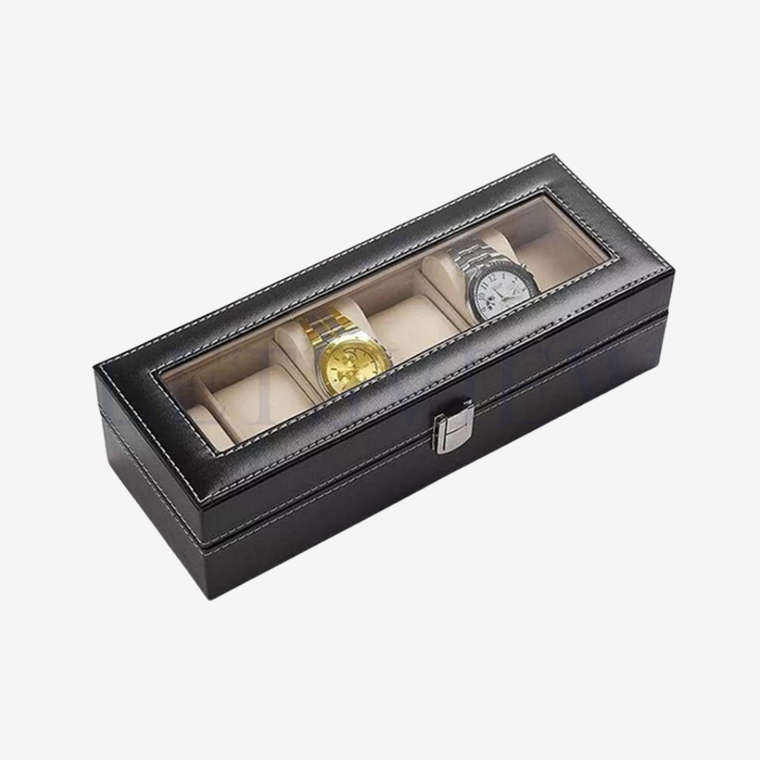 Watch Box – Black Reserve 5 Slots - Watch Box