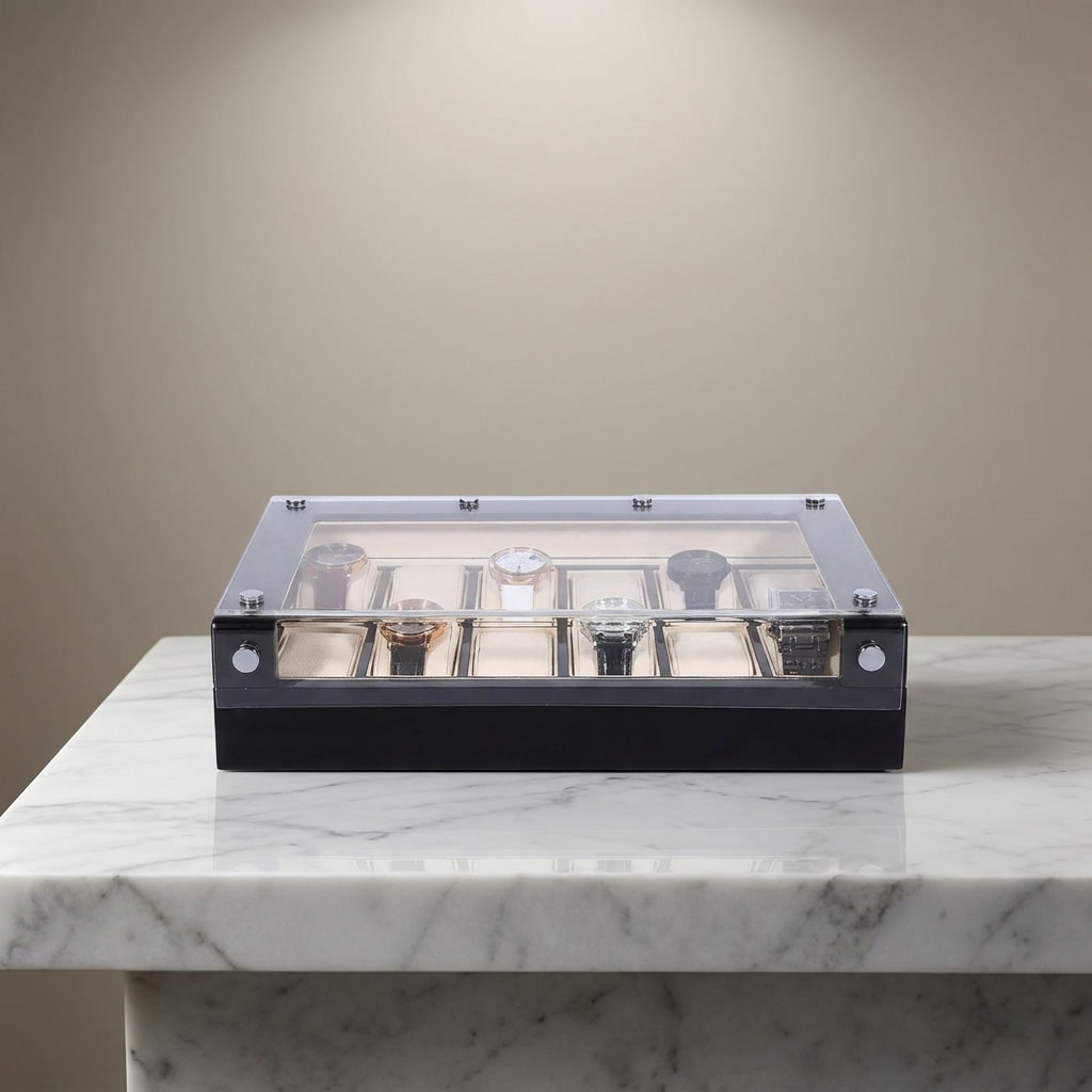 Watch Box – Checkboard Edition 12 Slots - Watch Box