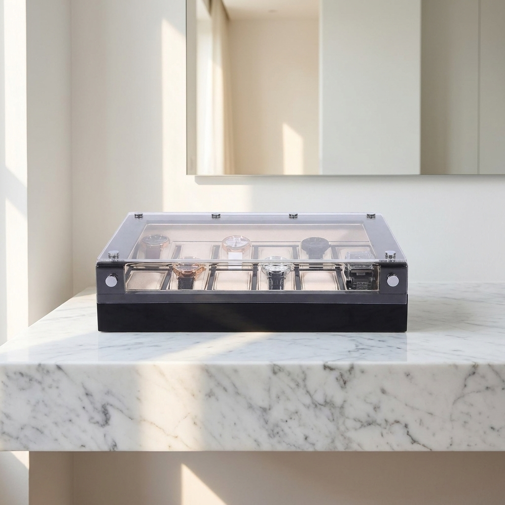 Watch Box – Checkboard Edition 12 Slots - Watch Box
