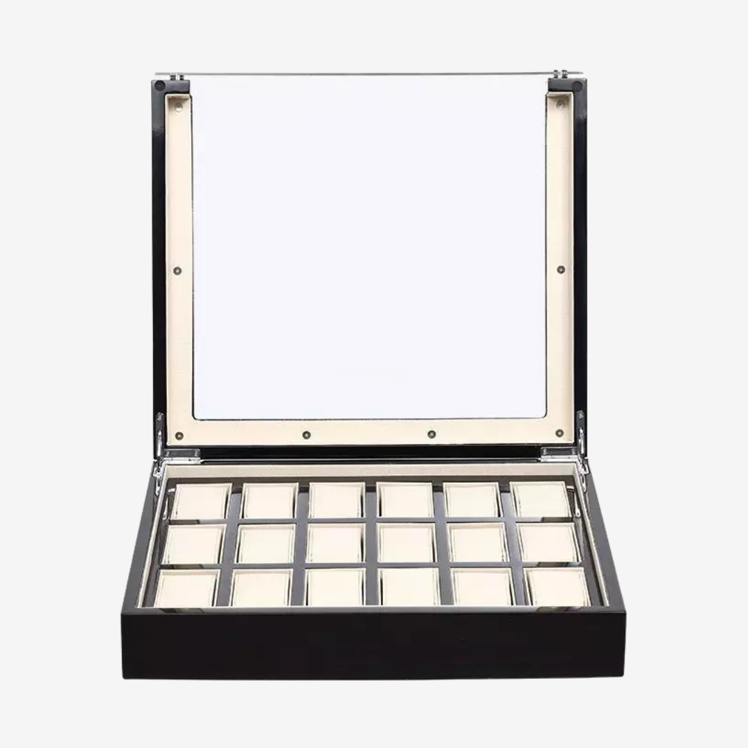 Watch Box – Checkboard Edition 18 Slots - Watch Box