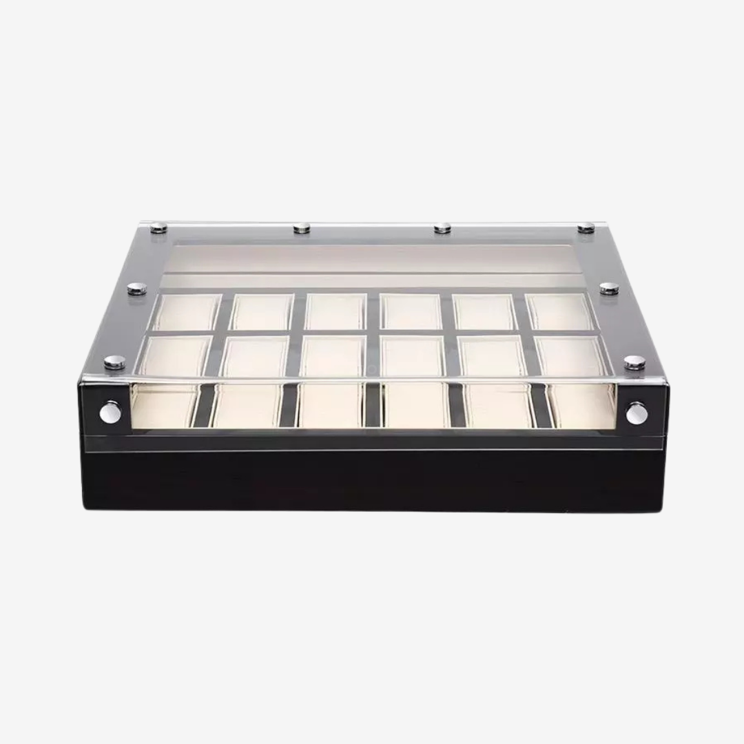 Watch Box – Checkboard Edition 18 Slots - Watch Box