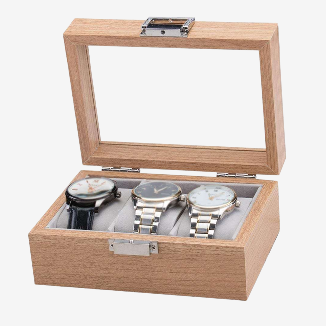 Watch Box – Cypress Ridge 3 Slots - Watch Box