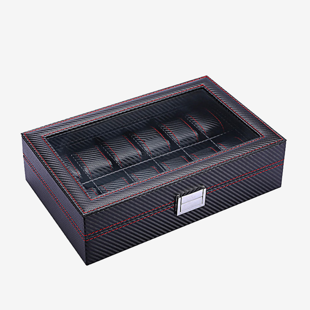 Watch Box – Deep Onyx 12 Slots - Watch Box