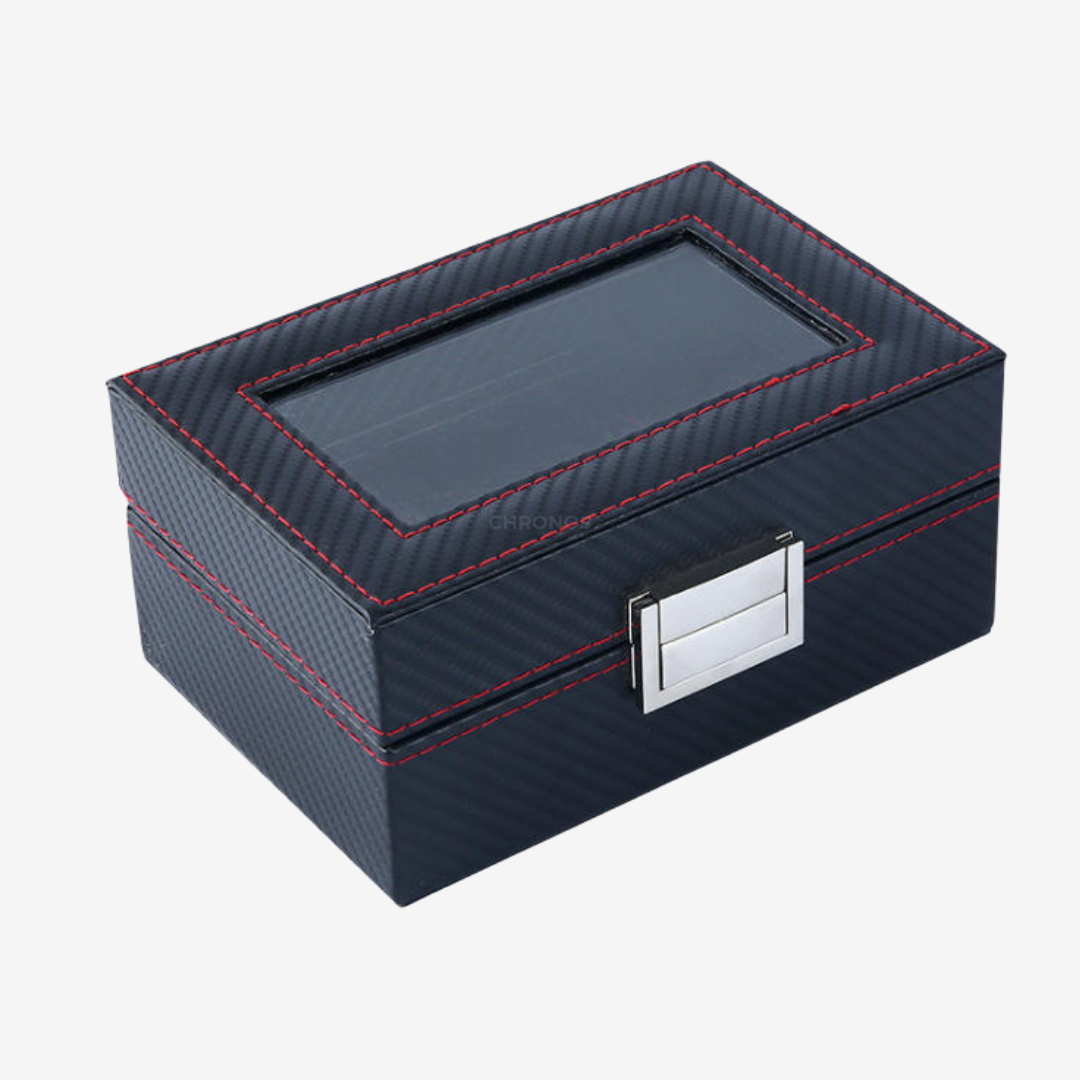 Watch Box – Deep Onyx 3 Slots - Watch Box