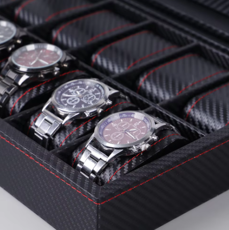 Watch Box – Deep Onyx 6 Slots - Watch Box