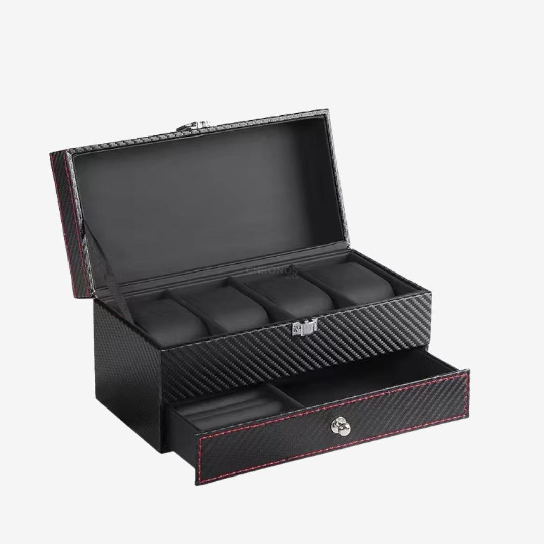 Watch Box – Deep Onyx - Black - Watch Box