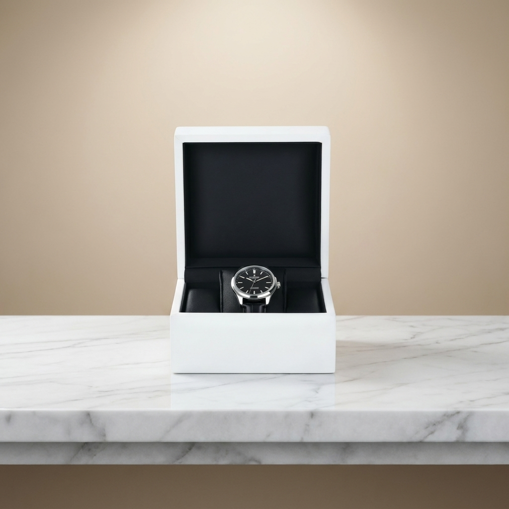 Watch Box – Elegant White - Watch Box