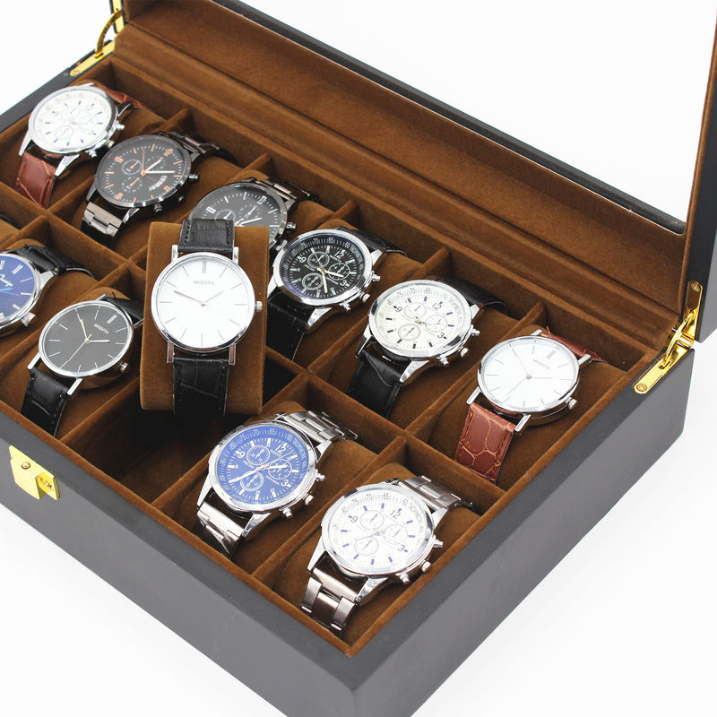 Watch Box – Envoy 12 Slots - Watch Box