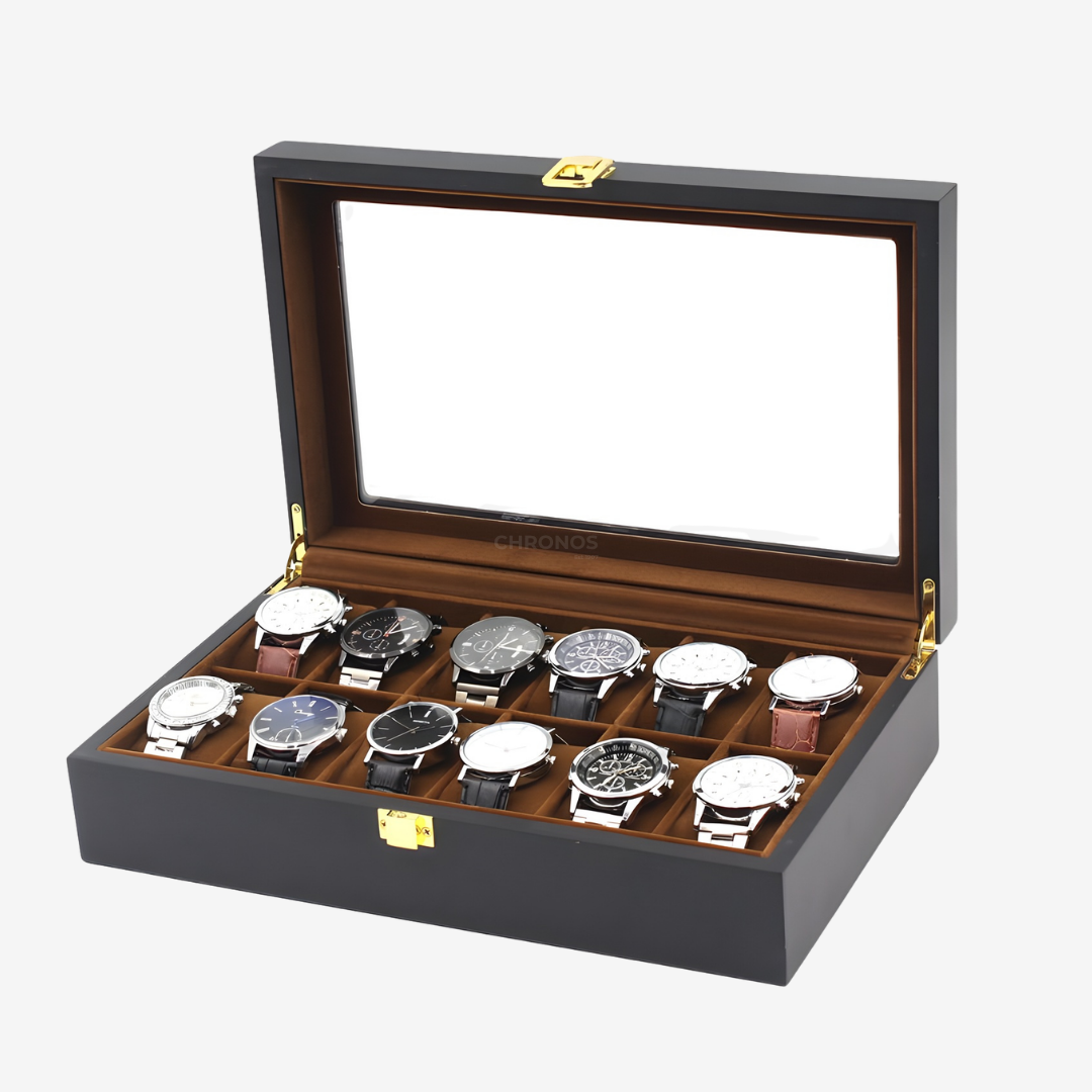 Watch Box – Envoy 12 Slots - Watch Box