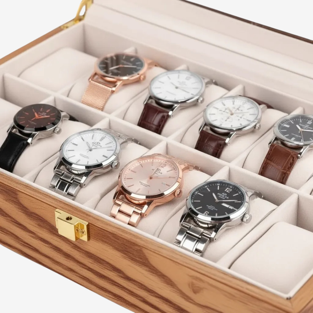 Watch Box – Heritage Deca Twelve Box 12 Slots - Watch Box