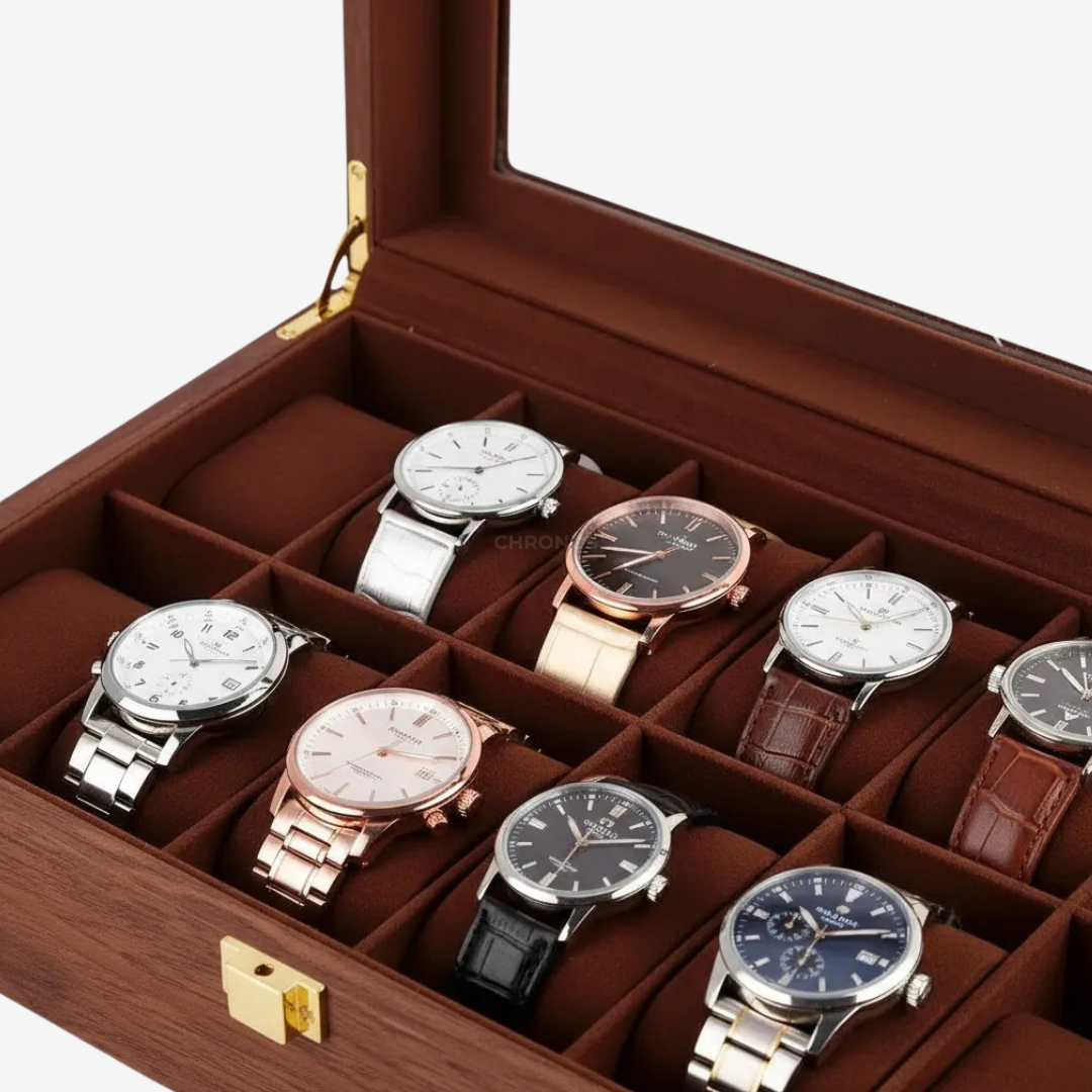 Watch Box – Heritage Deca Twelve Box 12 Slots - Watch Box
