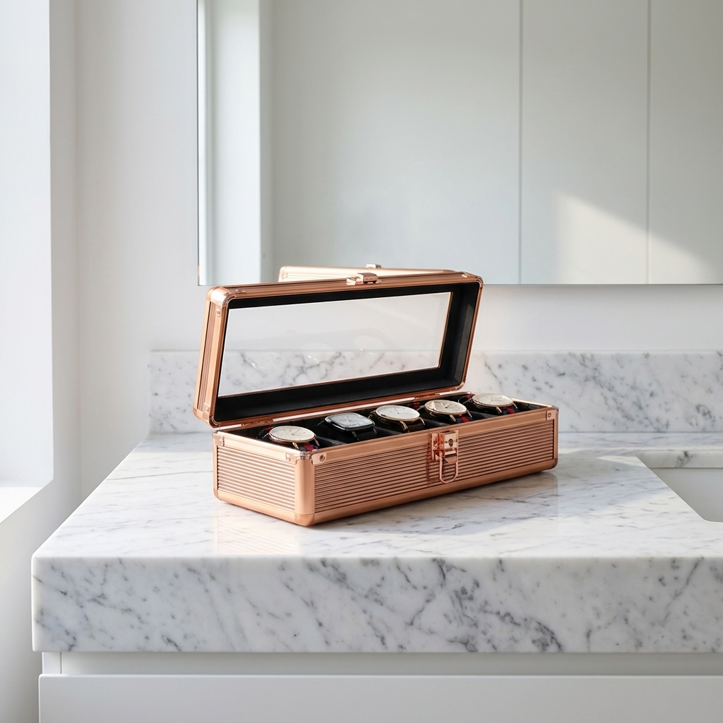 Watch Box – Imperium Aluminum 5 Slots - Watch Box