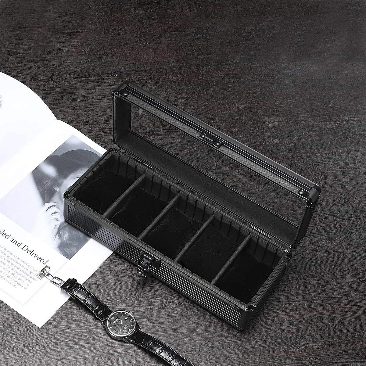 Watch Box – Imperium Aluminum 5 Slots - Watch Box