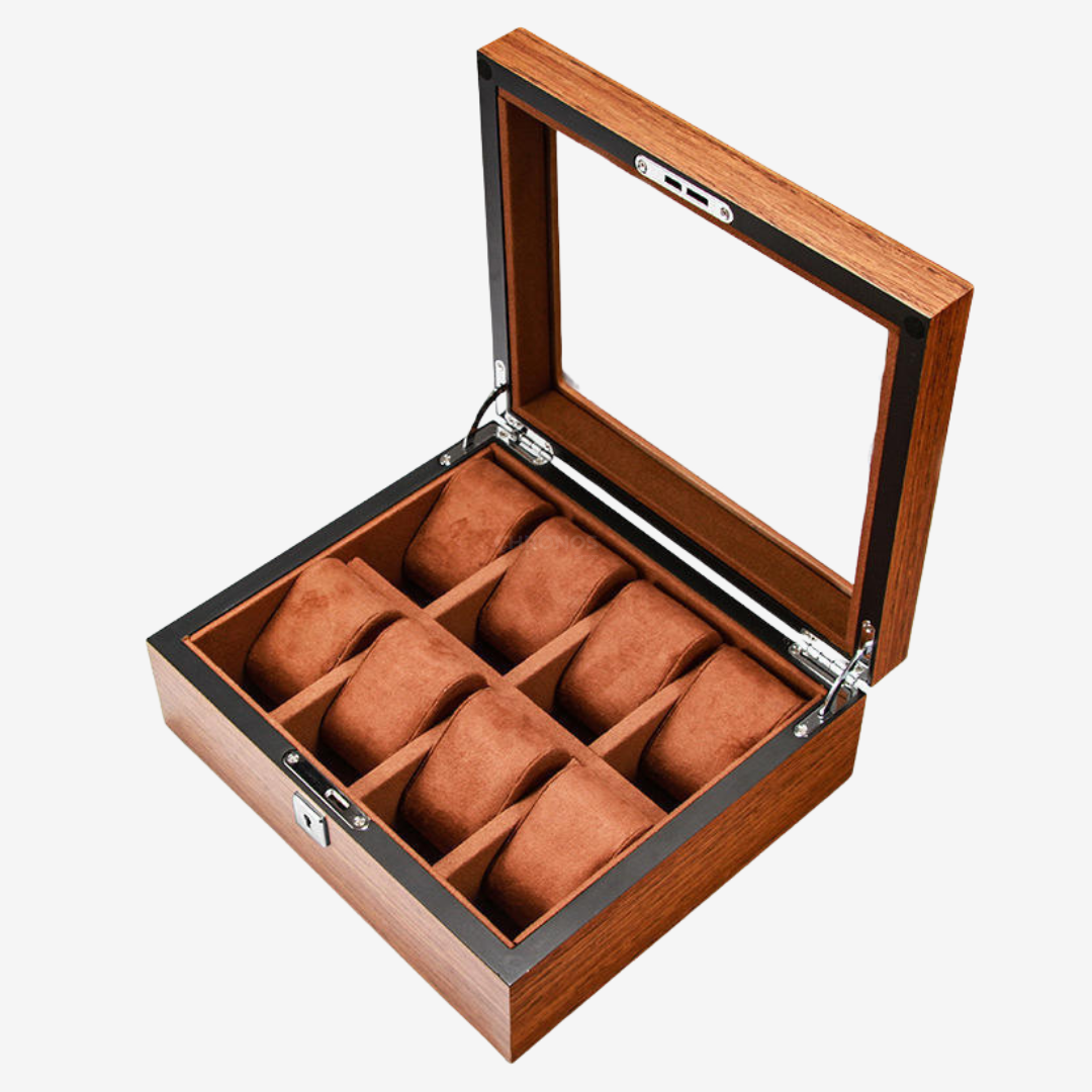 Watch Box – Imperium Oak Wood 8 Slots - Watch Box