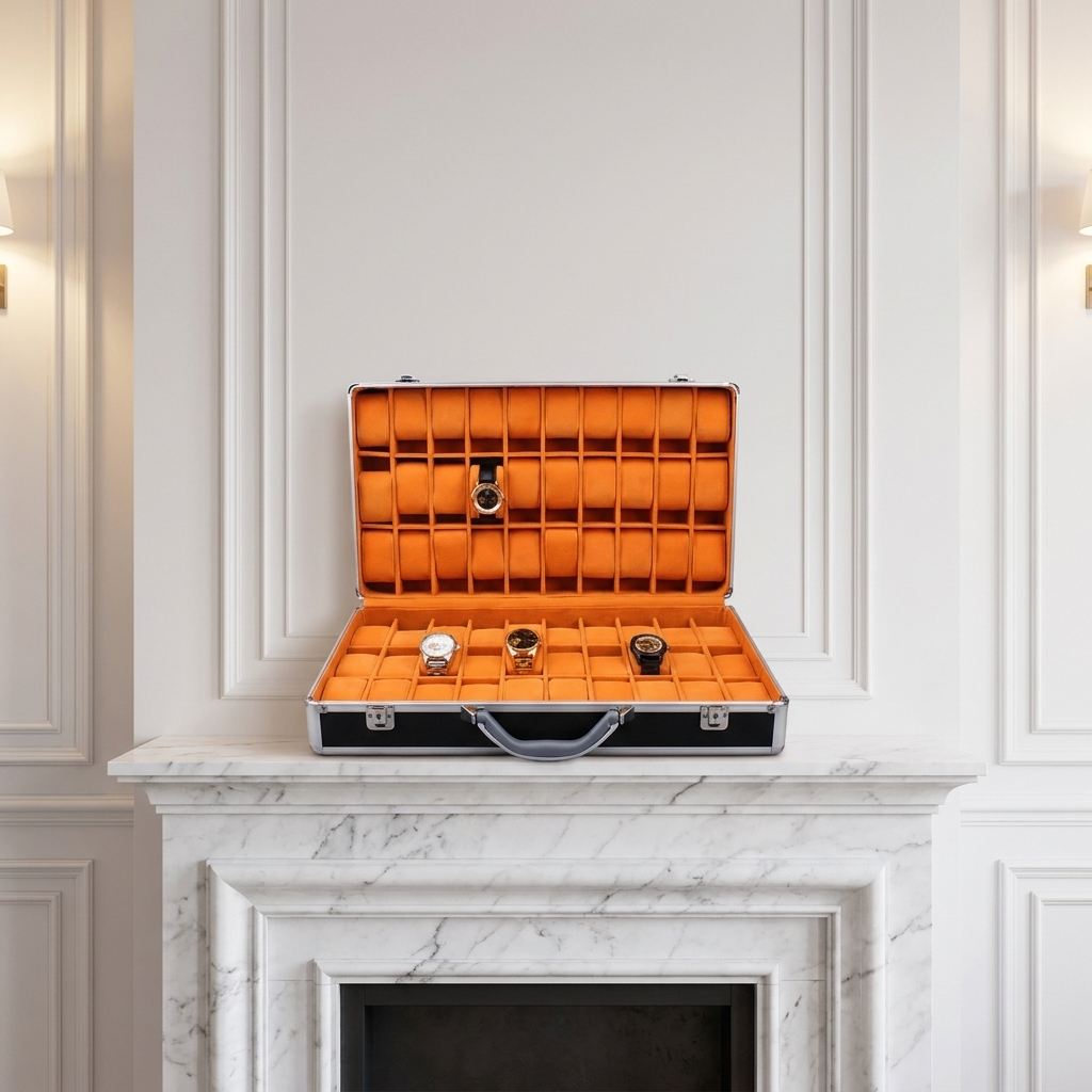 Watch Box – Imperium Orange 66 Slots - Watch Box