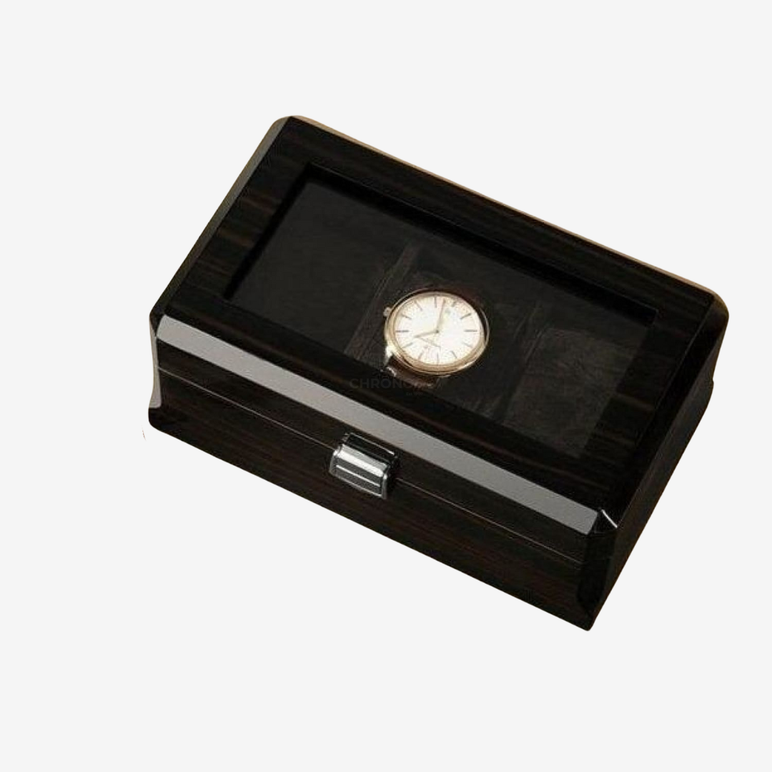 Boîte à montres - Bois noir - Boîte à montres