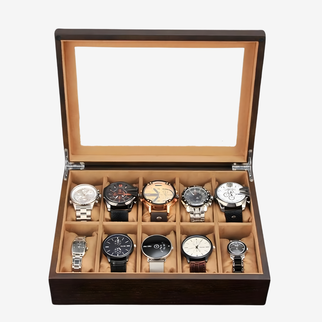 Watch Box – Lorenzo Classic 10 Slots - Watch Box