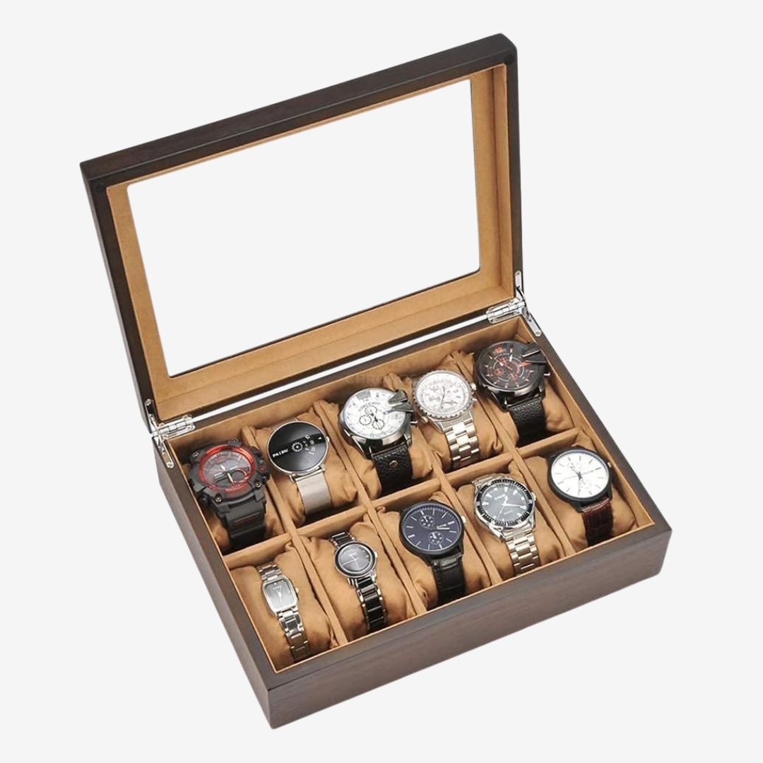 Watch Box – Lorenzo Classic 10 Slots - Watch Box