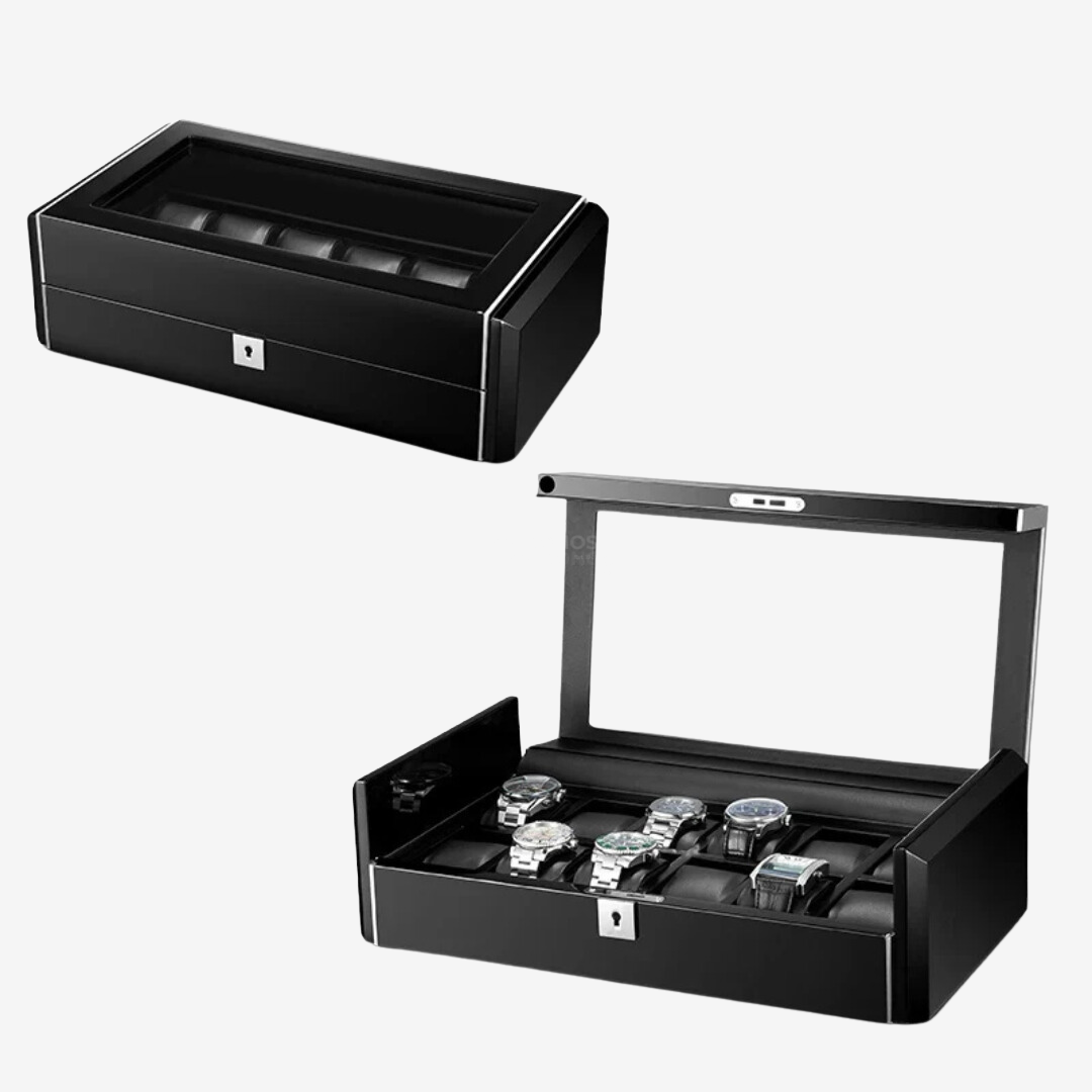 Boîte à montres - Luxe 12 emplacements - Boîte à montres
