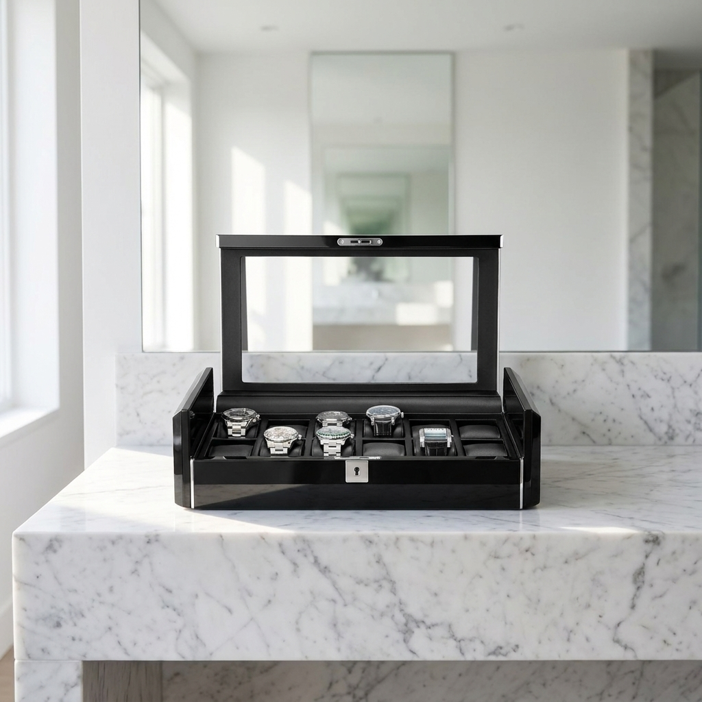 Watch Box – Luxury Piano 12 Slots - Watch Box