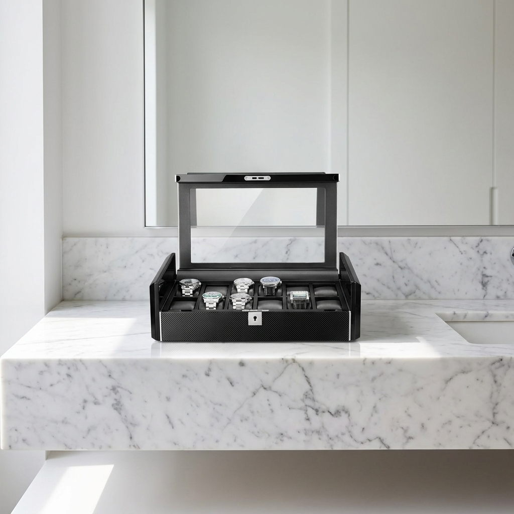 Watch Box – Luxury Piano 12 Slots - Watch Box