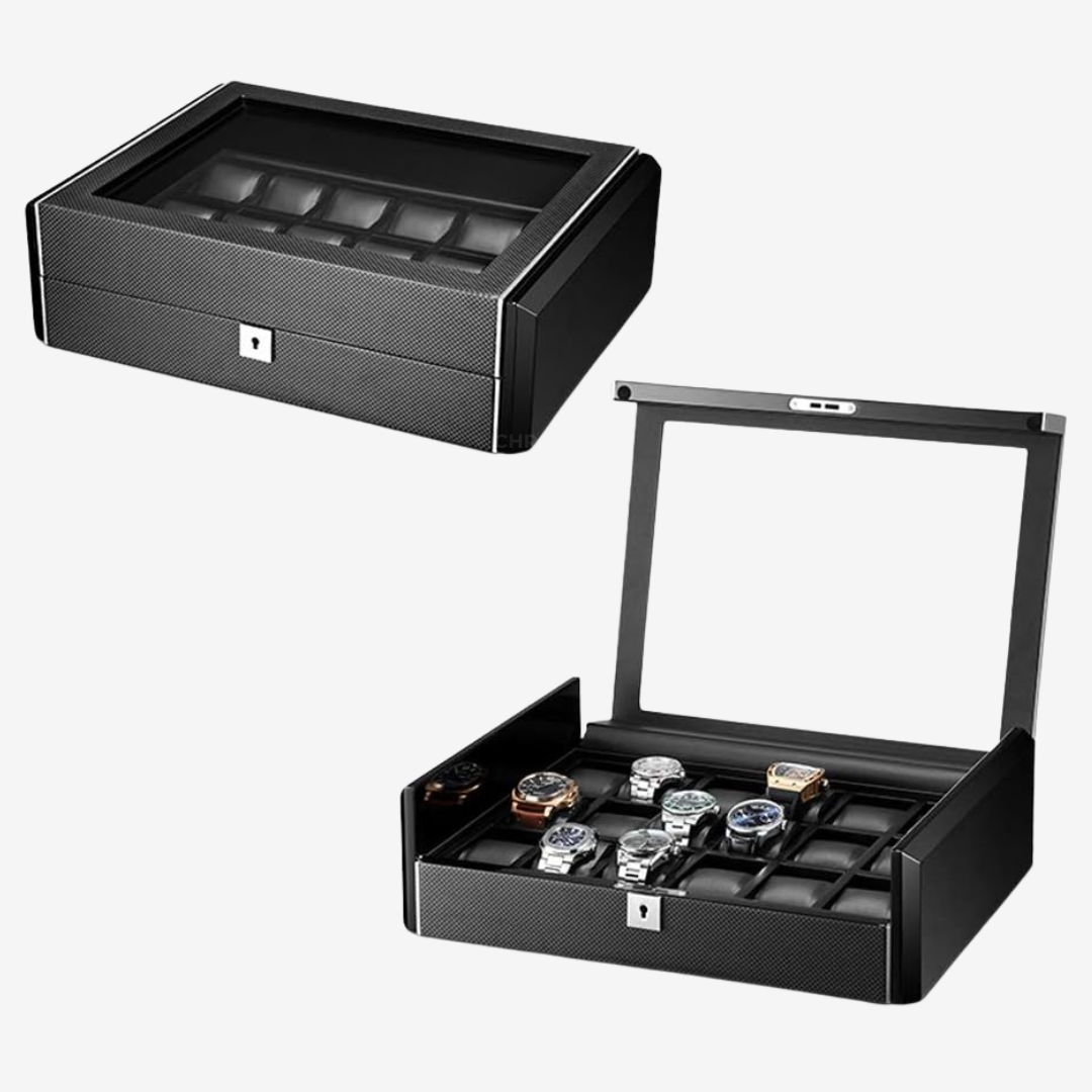 Watch Box – Luxury Piano 18 Slots - Watch Box
