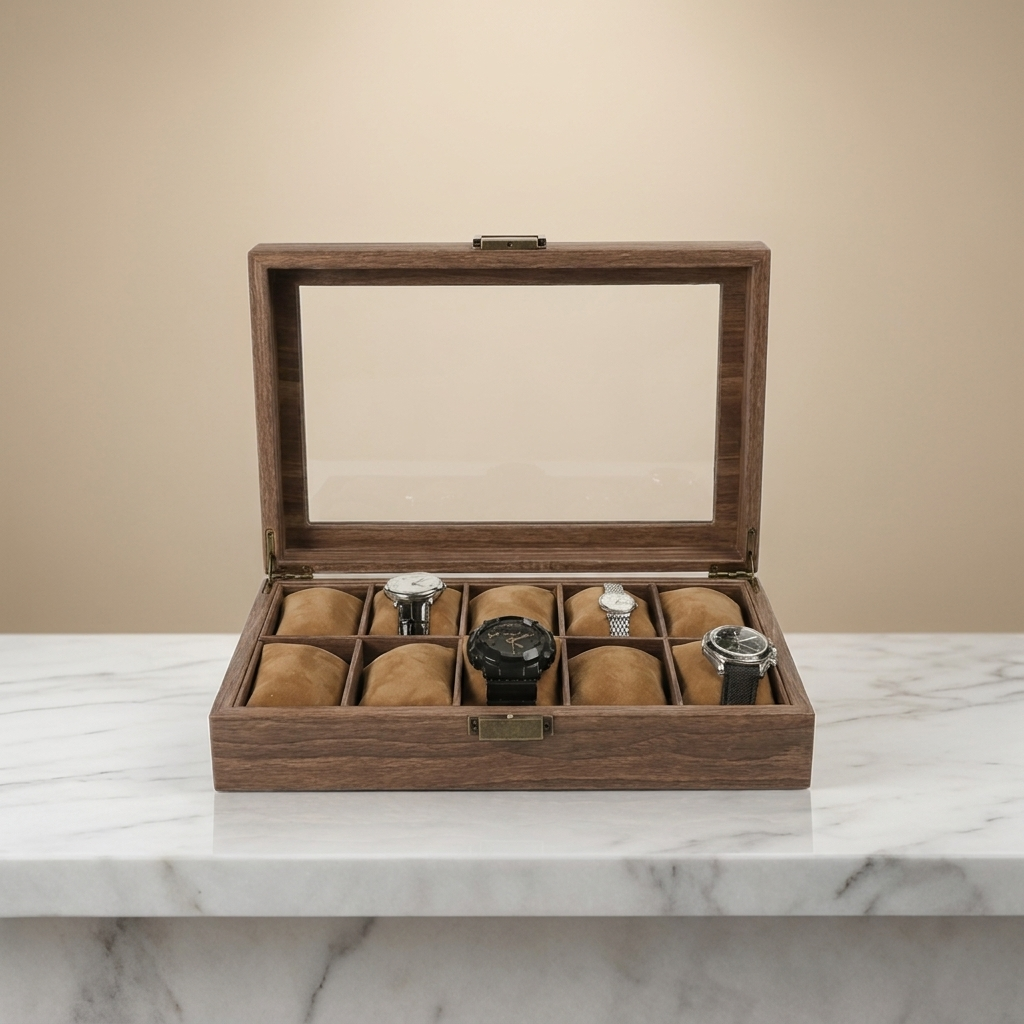 Watch Box – Majestic Oak Edition - Watch Box