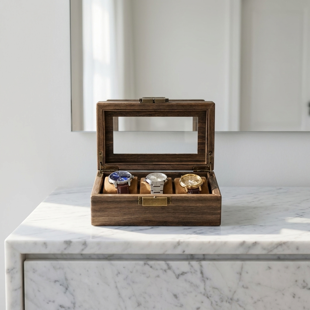Watch Box – Majestic Oak Edition - Watch Box