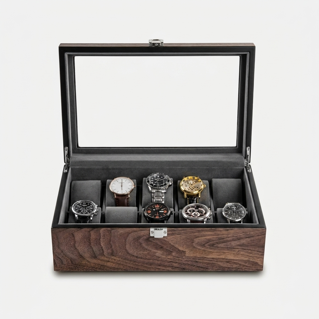 Watch Box – Nocturne 10 Slots - Glass - Watch Box