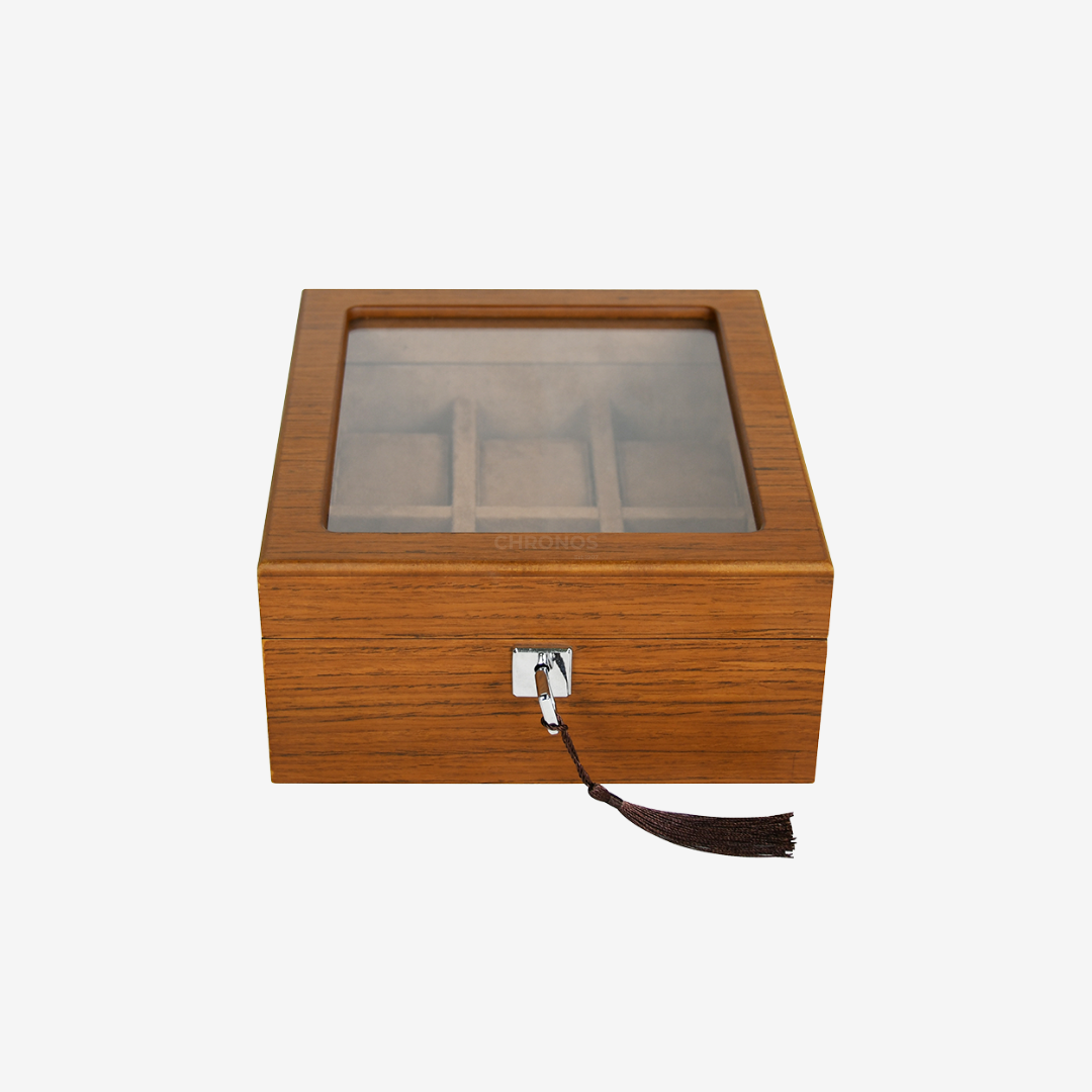 Watch Box – Oak 6 Slots - Watch Box