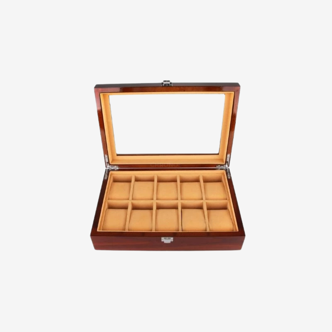 Watch Box - Oak Masterpiece - 10 slots - Watch Box