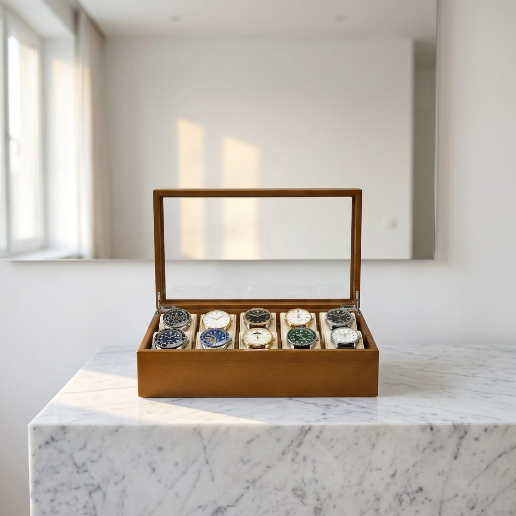 Watch Box – Pine Signature 10 Slots - Watch Box