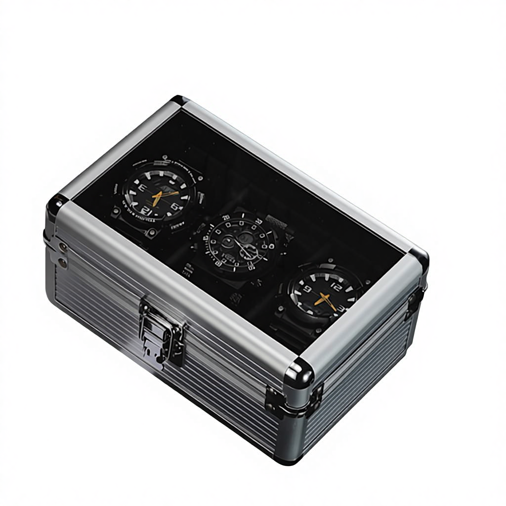Watch Box – Prestige Manor 3 Slots - Watch Box