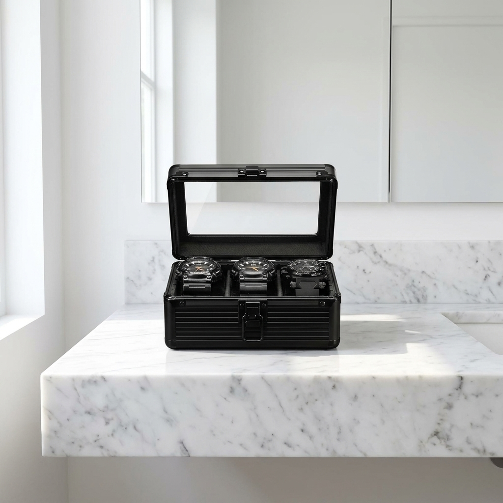 Watch Box – Prestige Manor 3 Slots - Watch Box
