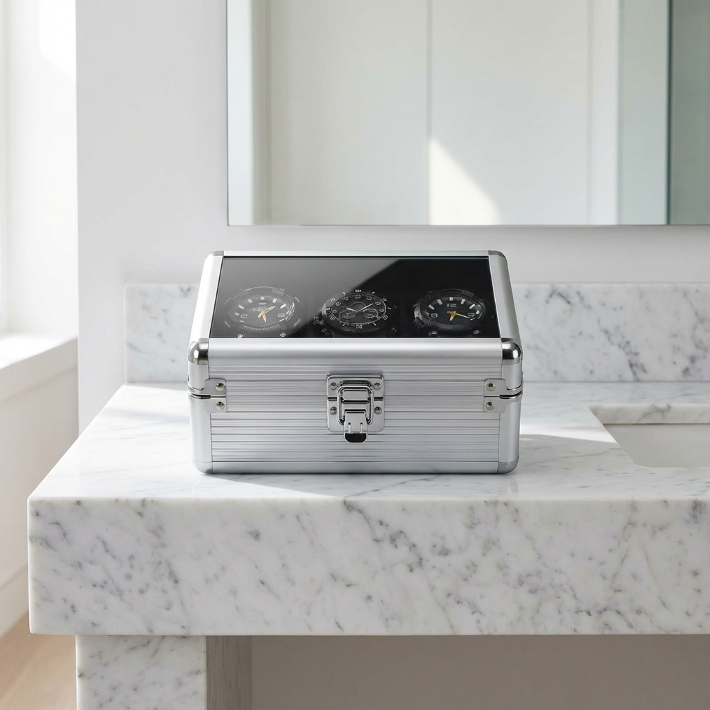 Watch Box – Prestige Manor 3 Slots - Watch Box